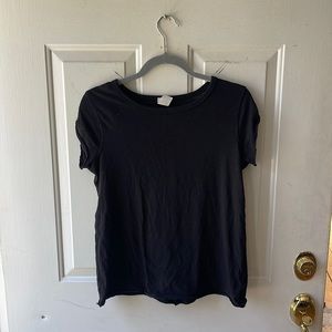 Free People Black T Shirt